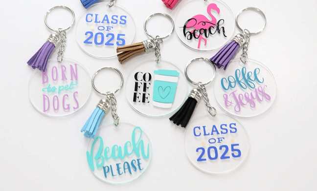 What Are The Some Popular Designs of Custom Acrylic Keychains Or Stickers