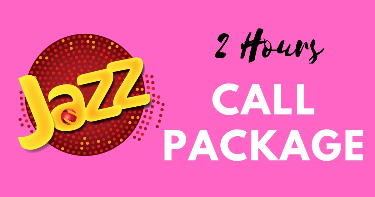 jazz 2 hour internet package