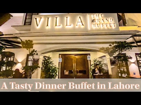 villa the grand buffet menu